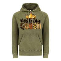 Vintage Olive birthday queen Vintage Hoodie - MaliasSmallBusiness