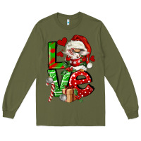 Army Green love gnomes Long Sleeve Tee - FaDigitalArtStudio