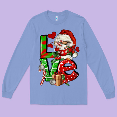 Love Gnomes Long Sleeve Tee Designed By Fadigitalartstudio