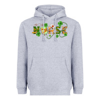 Heather Grey st patricks day nurse Heavyweight Hoodie - BarkalooDesign