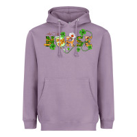 Lavender st patricks day nurse Heavyweight Hoodie - BarkalooDesign
