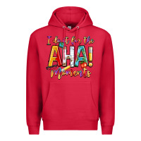 Cardinal i do it for the aha moments Premium Hoodie - NancyCooperArtShop