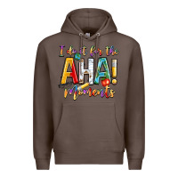 Coffee i do it for the aha moments Premium Hoodie - NancyCooperArtShop