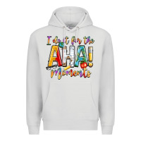 Dove Grey i do it for the aha moments Premium Hoodie - NancyCooperArtShop