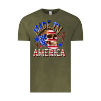Vintage Olive made in america Vintage Tee - texasbilliewilder