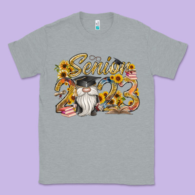 Senior 2023 Classic Tee Designed By Racoondesign