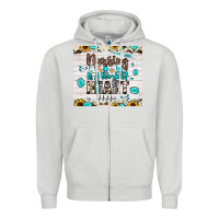 Dove Grey nursing is a work of heart Zipper Hoodie - JahusDesignShop