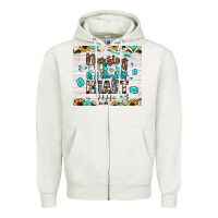 Oatmeal Heather nursing is a work of heart Zipper Hoodie - JahusDesignShop