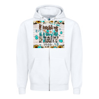 White nursing is a work of heart Zipper Hoodie - JahusDesignShop