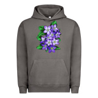 Pigment Tornado Mayflower Plant Illustrations Urban Hoodie - LillyAllenDesigns