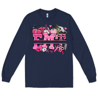 Navy emt cancer and fall Long Sleeve Tee - AdoDesignShop