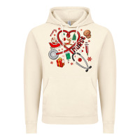 Vintage Artic christmas nurse Vintage Hoodie - MaliasSmallBusiness