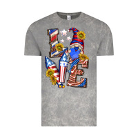Cloud Rock love 4th of july with gnome Vintage Tee - texasbilliewilder