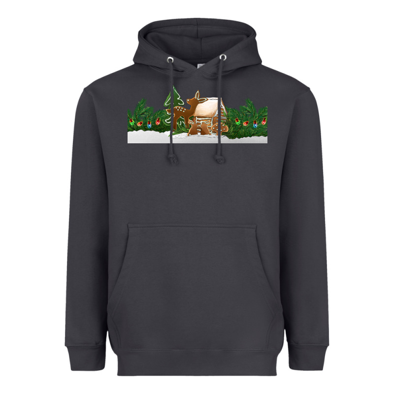 Christmas Cookie Jar Heavyweight Hoodie by Jasminsmagicworld | Teevron