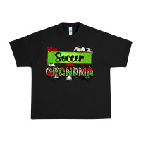Black soccer grandma with leopard Urban Heavy Tee - Zillion Design Studio