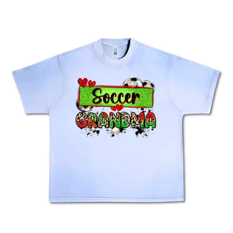 Soccer Grandma With Leopard Urban Heavy Tee by Zillion Design Studio | Teevron