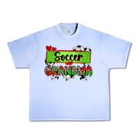 Grape Ice soccer grandma with leopard Urban Heavy Tee - Zillion Design Studio