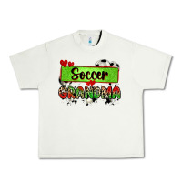 Pistachio soccer grandma with leopard Urban Heavy Tee - Zillion Design Studio