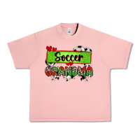 Salmon soccer grandma with leopard Urban Heavy Tee - Zillion Design Studio