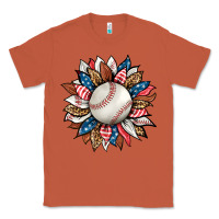 Copper baseball sunflower Classic Tee - HRA Design Shop