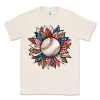 Natural baseball sunflower Classic Tee - HRA Design Shop