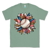 Sage baseball sunflower Classic Tee - HRA Design Shop