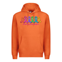 Carrot fight cancer in all colors Premium Hoodie - AdoDesignShop