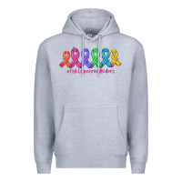Heather Grey fight cancer in all colors Premium Hoodie - AdoDesignShop