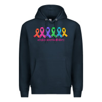 Navy fight cancer in all colors Premium Hoodie - AdoDesignShop