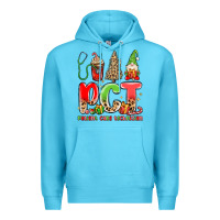 Ocean Blue pct patient care technician christmas Premium Hoodie - MaliasSmallBusiness