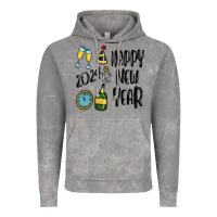 Cloud Rock happy new year 2024 Vintage Hoodie - MaliasSmallBusiness