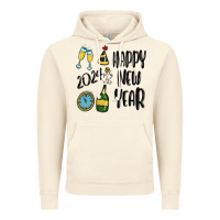 Vintage Artic happy new year 2024 Vintage Hoodie - MaliasSmallBusiness