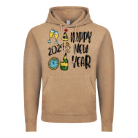 Vintage Coffee happy new year 2024 Vintage Hoodie - MaliasSmallBusiness