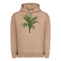 Pigment Burro Botanical Majesty Palm Illustrations Urban Hoodie - LillyAllenDesigns