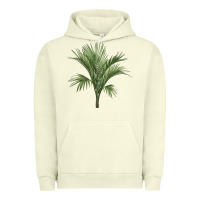 Pigment Pistachio Botanical Majesty Palm Illustrations Urban Hoodie - LillyAllenDesigns