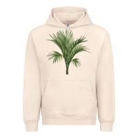 Sandshell Botanical Majesty Palm Illustrations Urban Hoodie - LillyAllenDesigns