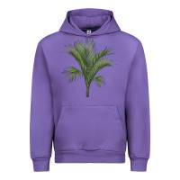 Tulip Botanical Majesty Palm Illustrations Urban Hoodie - LillyAllenDesigns