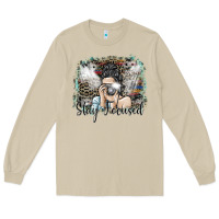 Mushroom stay focused Long Sleeve Tee - SublimationCraftShop