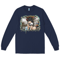 Navy stay focused Long Sleeve Tee - SublimationCraftShop