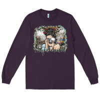 Plum stay focused Long Sleeve Tee - SublimationCraftShop