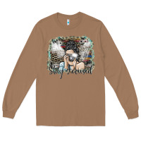 Toasted Coconut stay focused Long Sleeve Tee - SublimationCraftShop