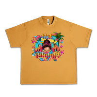 Peanut Butter hot mom summer with messy bun Urban Heavy Tee - texasbilliewilder