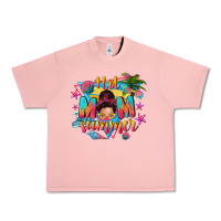 Salmon hot mom summer with messy bun Urban Heavy Tee - texasbilliewilder