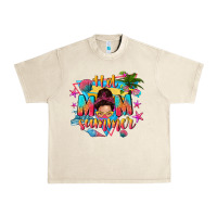 Sandshell hot mom summer with messy bun Urban Heavy Tee - texasbilliewilder