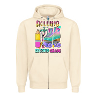 Sandshell rolling into second grade Zipper Hoodie - BundleAndBundleShop