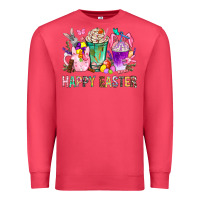 Cardinal Happy Easter coffee cups with Bunny Premium Sweatshirt - NancyCooperArtShop