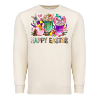 Sandshell Happy Easter coffee cups with Bunny Premium Sweatshirt - NancyCooperArtShop