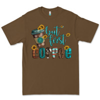 Cacao but first coffee Premium Tee - Artiststas