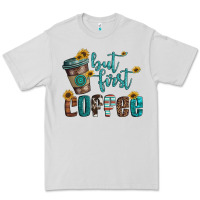 Dove Grey but first coffee Premium Tee - Artiststas