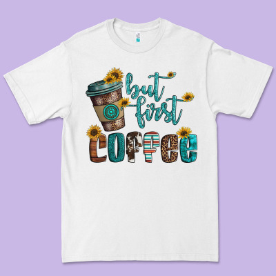 But First Coffee Premium Tee Designed By Artiststas